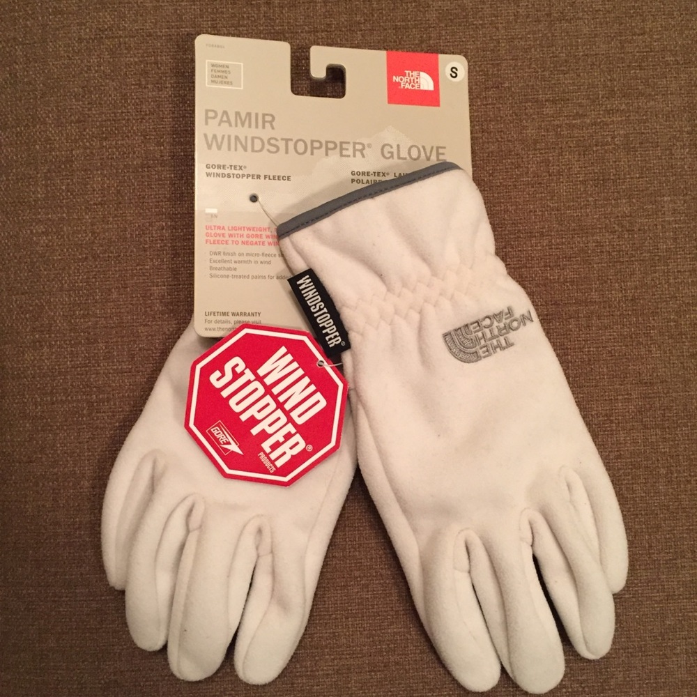 NWT North Face Windstopper Goretex Gloves S